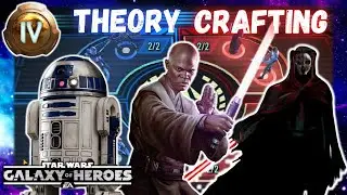 A Jedi Master, a Sith Lord and a Astromech Droid Walk Into a Bar... 3v3 GAC Bronzium 4