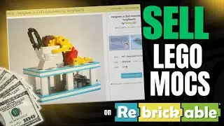 Sell LEGO Instructions on Rebrickable, and Earn your first Dollars!