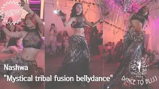 Nashwa mystical fusion belly dance at 2nd year charity dance show