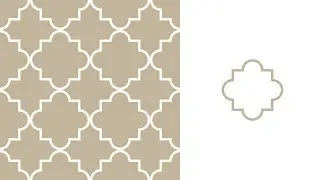 Arabic Seamless pattern in adobe illustrator