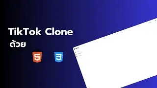 How to Sidebar TikTok Clone with HTML & CSS