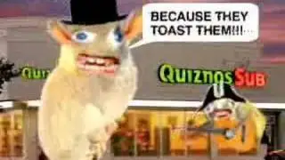 Quiznos Spongmonkeys We Love The Subs ad