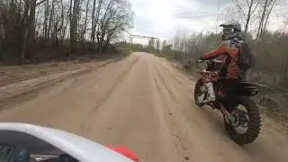 Первый выезд 2022- Motoland XR 250 \ BSE Z11 300 Ч1 /FULL HD/ 4k