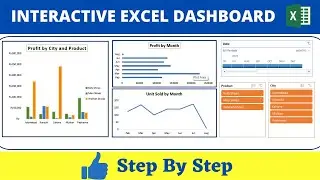How To Create a Simple Excel Dashboard|| Excel Dashboard