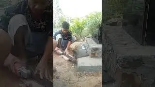 proses pemotongan keramik