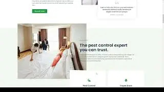 Antibugs - Pest Control Service Elementor Template Kit pest service modern