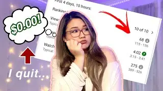 STARTED A YOUTUBE CHANNEL WASN'T WHAT I EXPECTED
