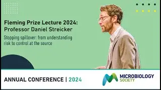 Professor Daniel Streicker - 2024 Fleming prize winner - Interview and lecture