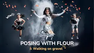 Challenge: Posing with Floury Face and Catwalk on Gravel l Face of Vietnam 2024