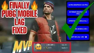 HOW TO FIX LAG IN PUBG MOBLIE GL/KR | 100% WORKING NO HEAT ISSUE | ALTERNATIVE FOR GFX TOOLS |