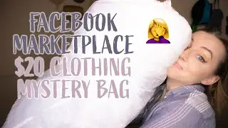 I BOUGHT A MYSTERY BAG OF CLOTHES ON FACEBOOK MARKETPLACE TO RESELL!  *spoiler alert* terrible idea