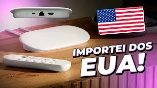IMPORTEI o Novo GOOGLE STREAMER 4K dos EUA!