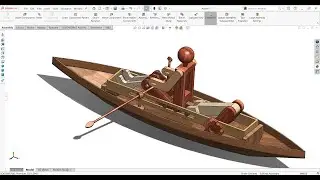 Solidworks Assembly Boat | 4K 60fps