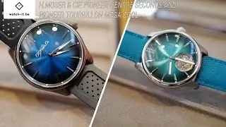 H. Moser & Cie Pioneer Centre Seconds and Pioneer Tourbillon Mega Cool