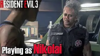 Resident Evil 3 (PC Mod) - Playing as Nikolai