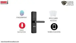 Hawkvision  - HV RS 8863 Digital door lock 