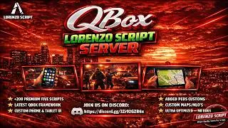 Best Qbox Server 2027 for Sale | FiveM Lorenzo Scripts Server 🔥 | 200+ Scripts & Cars & Ped