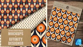 NEW CLASS TRAILER | Affinity Designer for iPad V2 | Create Your Own Surface Pattern Design Mockups