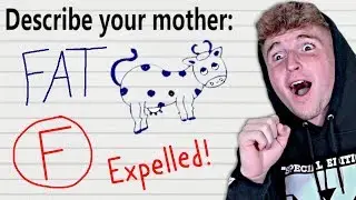 RIDICULOUS Kid Test Answers.. 🤣
