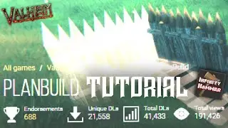 How to Install and Use PlanBuild and Infinity Hammer for Valheim