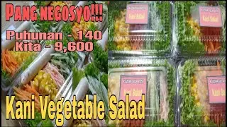 SUBUKAN MONG GAWIN KIKITA KA NG MALAKI | MASARAP AT MASUSTANSYANG KANI SALAD PANG NEGOSYO
