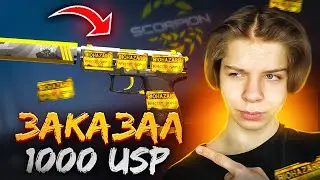 ЗАКАЗАЛ 1000 USP RAY+КРАФТ | ОХОТА НА НАКЛЕЙКИ В СТАНДОФФ 2