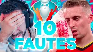 LES 10 PLUS GROSSES FAUTES DE L'EURO 2020 !
