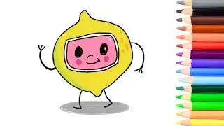 CoCoLemon CoComelon Lemon 🍋| Easy Drawing For Kids 🌈