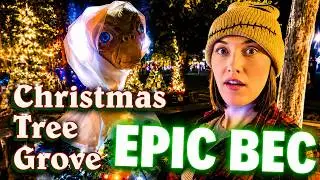 EPIC BEC goes to CHRISTMAS TREE Grove