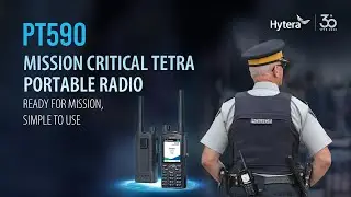 Hytera PT590 Mission Critical TETRA Portable Radio