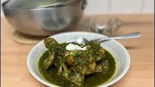 Coconut Spinach Chicken Curry Recipe | Palak Chicken | Indian Restaurant Classic!