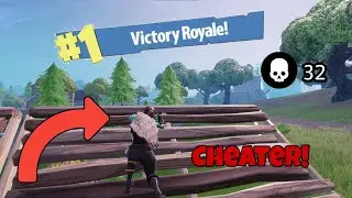 Cheater in OG Fortnite!