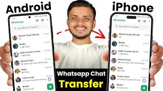 How to transfer whatsapp from android to iphone