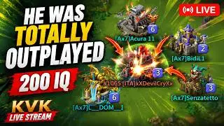 Lords Mobile - Smart move on KVK live stream. Big reports. 2b zeroed online. Highlights
