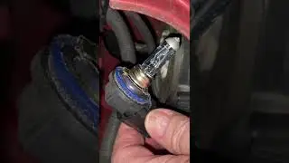 How to Change a Headlight Bulb #shorts