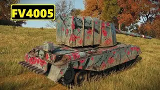 FV4005. 11.3k dmg, 4 kills. World of Tanks Top Replays.