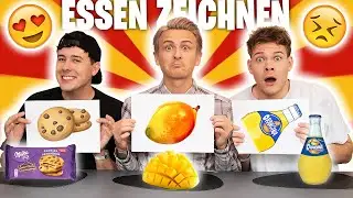 Wer besser MALT darf ESSEN | mit CrispyRob, Joey's Jungle & Falco