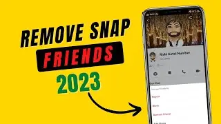 How To Remove Friends In Snapchat 2023 | Snapchat Par Friend Ko Unfriend Kaise Kare