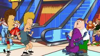 MUGEN: Beavis and Butthead VS Aardvark and Peter Griffin (Requested)