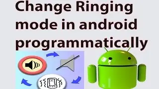 How to change Ringing mode in android programmatically using android Studio