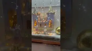 New Year decorations in the store. Showcase. #shortvideo #shorts