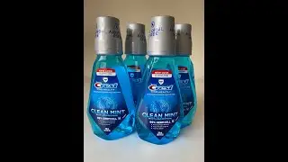 What's inside the box: Crest Pro Health Multi Protection Mouthwash Clean Mint (Alcohol-Free)