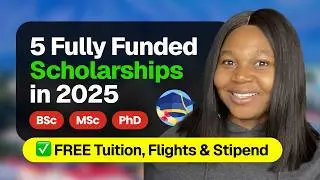 Fully Funded Scholarships for International Students | Tuition + Flights + Monthly Stipend Covered!