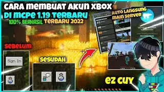 CARA MEMBUAT AKUN XBOX DI MCPE TERBARU 1.19 - BISA MAIN SERVER - BEBAS KODE VERIFIKASI