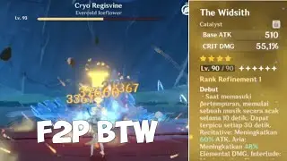 This Damage Ningguang uses the F2P weapon - Genshin Impact