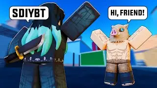 Demon Slayer Voice Actors Play Murder Mystery 2 (Roblox)