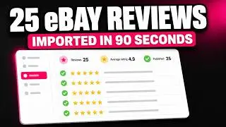 eBay Reviews Into Shopify in 90 Seconds (WiseReviews)