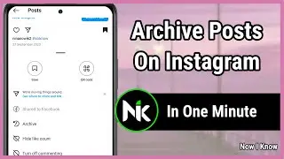 How To Archive A Post On Instagram 2024