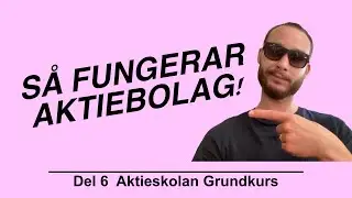 ALLT OM AKTIEBOLAG (Del6 Aktieskolan grundkurs)