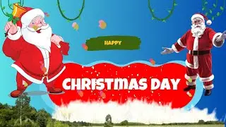 Twinkle twinkle little star with Santa Claus | Happy Christmas day | Christmas day songs